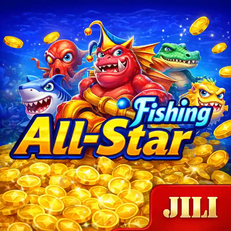 All-Star Fishing game interface at SpinBit Casino